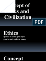 Concept of Ethics and Civilization