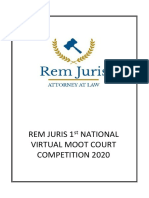 Rem Juris Moot Court Brochure