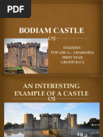 Bodiam Castle: Student: Pop Anca - Anamaria First Year Group: R-E 2