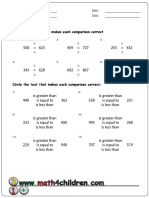 Comparing Numbers 2 PDF