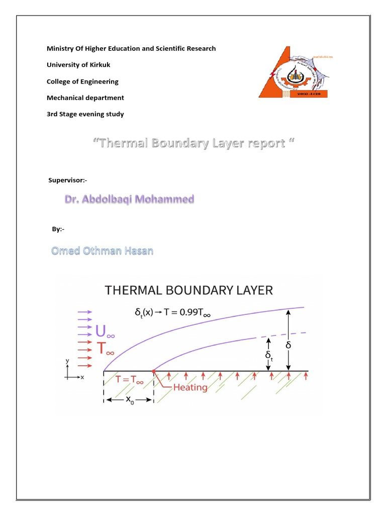 Thermal Boundary Layer | PDF | Boundary Layer | Transport Phenomena