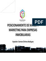 Posicionamiento de Marca y Mkting - Empresas Inmobiliarias