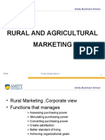 Rural and Agricultural Marketing: Amity Business School