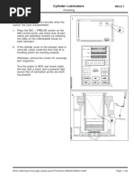 Cylinder Lubricators: MAN B&W Diesel Checking