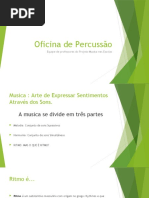 Oficina de Percussão