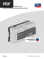 Sma Data Manager M With Sunny Portal Powered by Ennexos: Operating Manual