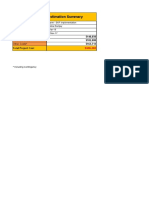 Project Cost Estimation Template Excel