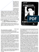 Lorde-De L'usage de La Colère PDF