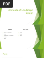 Landscape Design Elements