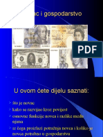 Novac I Gospodarstvo