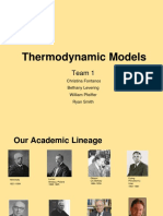 Thermodynamic Models