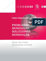 OMC (2009). Problemas Mundiales, Soluciones Mundiales. Ginebra, Organización Mundial Del Comercio.