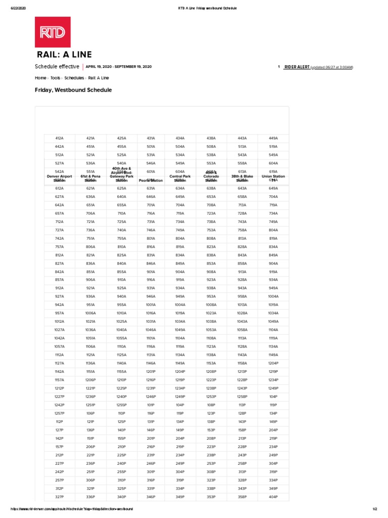 rtd-a-line-friday-westbound-schedule-pdf-holidays-observances