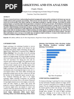 Digital Marketing and Its Analysis: S Yogesh, N Sharaha