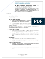 Programa de Relaciones Públicas para La Ugel de La Provincia de Chanchamayo