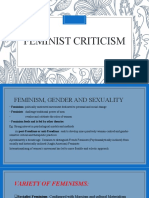 FEMINIST CRITICISM Eng Studies Book