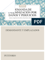 Demanda de indemnización por daños y perjuicios T2