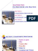 Section 1. Section 2. Section 3: Chartering Procedure Customary Abbreviations Chartering Practice