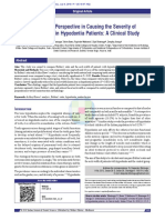Orthodontic Perspective in Causing The Severity of PDF