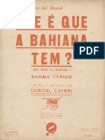 O Que É Que A Baiana Tem-Dorival Caymmi