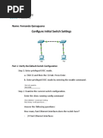 2.5.5 Configure Initial Switch Settings Quisaguano