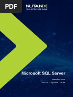 Best Practices Virrtualizing MS SQL Server On Nutanix