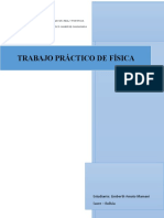 Trabajo práctico de Física y Matemática