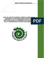 Guia de Ac para Atender Nee en La Utb PDF