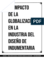 El impacto de la globalización en el diseño de indumentaria