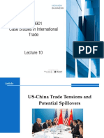 US-China Trade Tensions and Potential Spillovers