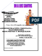 Administracion Cristiana - Mayordomia