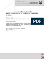 .PT ANEXO 01.1 A - Declaración de Independencia de Socios y Empleados