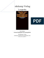 SEEL, Martin - Adornos Philosophie Der Kontemplation (Fragmento) - Suhrkamp 2017