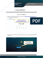 Acceso A La Plataforma PDF