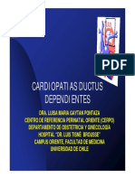 Cardiopatías ductus dependientes