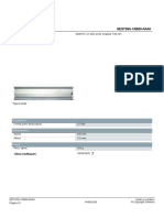 11.- Riel Para PLC 300 6ES73901AB600AA0