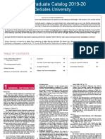 Desales Undergrad Catalog PDF