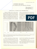 Ácidos Graxos - Estutura, Classificação, Nutrição e Saude PDF