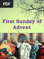 1ST SUNDAY OF ADVENT NOV. 30