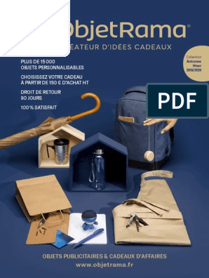 Catalogue Objerama PDF, PDF, La nature