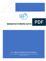 Manufacturing Data Report