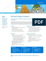 Microsoft Imagine Academy 50%: Providing Benefits For Students, Educators, Academic Institutions and Your Community