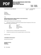 Contoh Surat Permohonan Kebenaran Lawatan Sambil Belajar