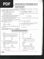 Probability Distribution