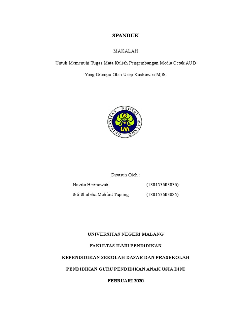 Spanduk: Media Promosi Efektif | PDF | Seni