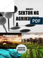 4TH QUARTER - SEKTOR NG AGRIKULTURA at BATAS