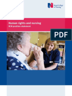 Human Rights and Nursing: RCN Position Statement