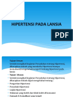 Hipertensi Pada Lansia