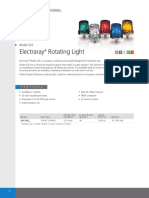 Electraray Rotating Light: Model 225