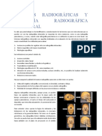 Técnicas Radiográficas y Anatomía Radiográfica Extraoral